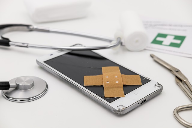 Rescuing Data from a Cell Phone with a Broken Display